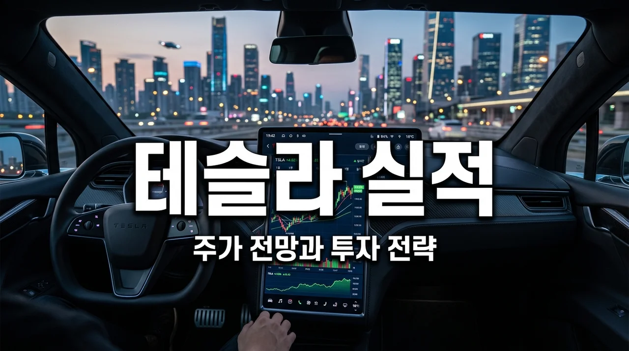 테슬라 실적 발표 주가 전망 분석! 머스크가 숨겨둔 3가지 핵심 힌트