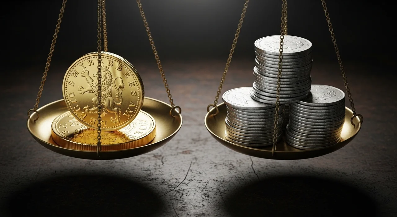 금은비(Gold-to-Silver Ratio)로 보는 은의 저평가 수준