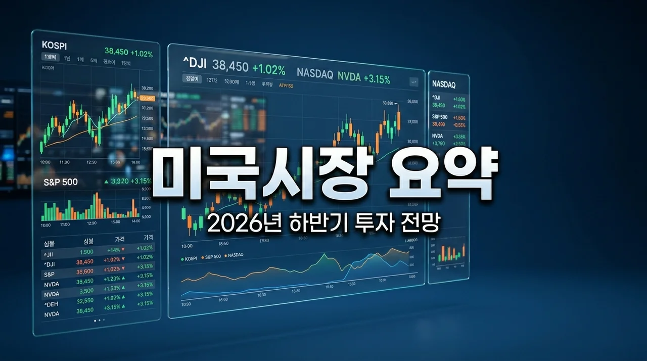 미국 시장 리포트 요약, 2026년 하반기 핵심 트렌드 3가지와 투자 전략