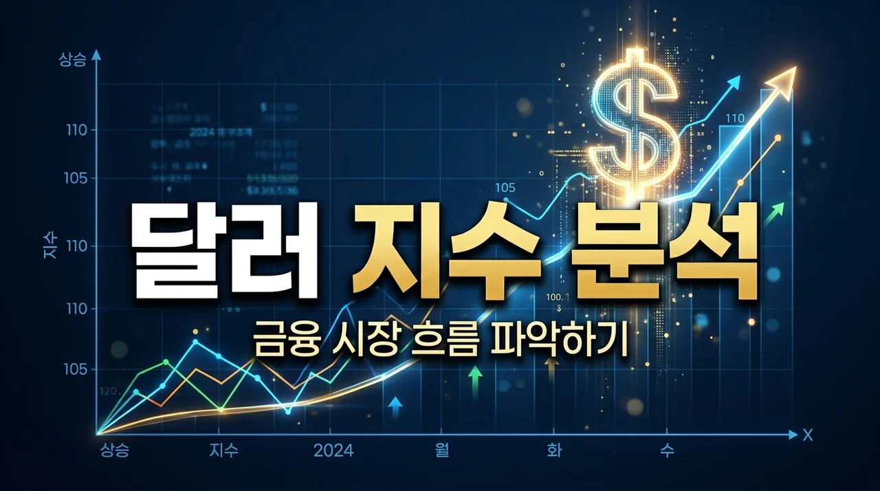미국 달러 인덱스 추이 분석: 환율과 투자 시장 영향 완벽 정리