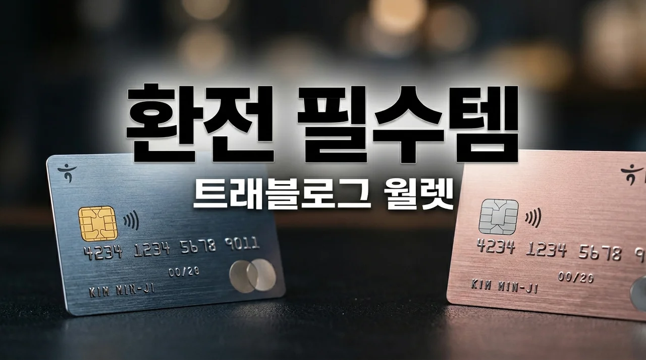 트래블로그 트래블월렛 차이점 비교 및 환전 수수료 0원 혜택 정리