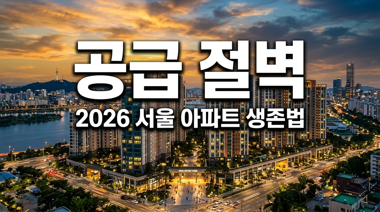 2026년 서울 아파트 공급 절벽, 지금 안 사면 정말 평생 못 살까?