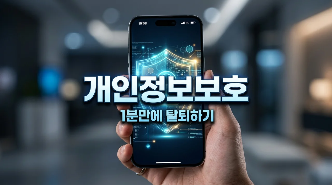 e프라이버시클린 사용법: 내 개인정보 유출 확인 및 1분 만에 탈퇴하기