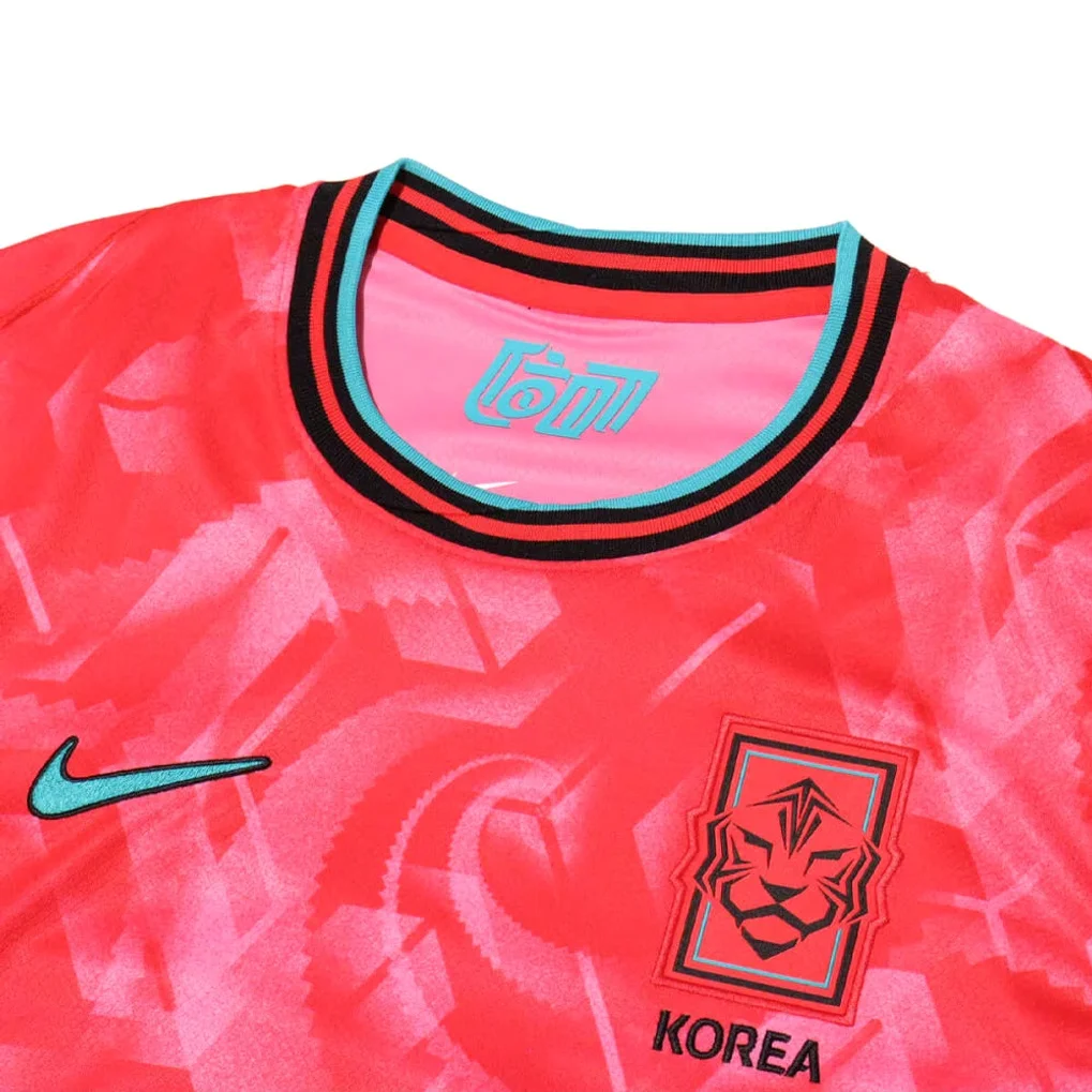나이키 드라이핏 대한민국 국대 유니폼 커플 응원복 축구복 반팔 티셔츠 레드 상세 이미지 8
