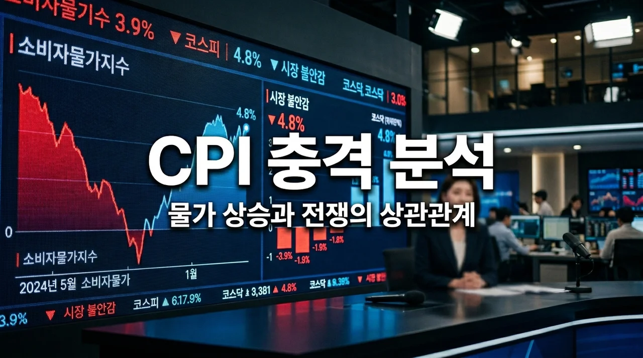 미국 5월 CPI 발표, 물가지수 급등 원인은 정말 전쟁 때문일까? (분석 및 대응법)