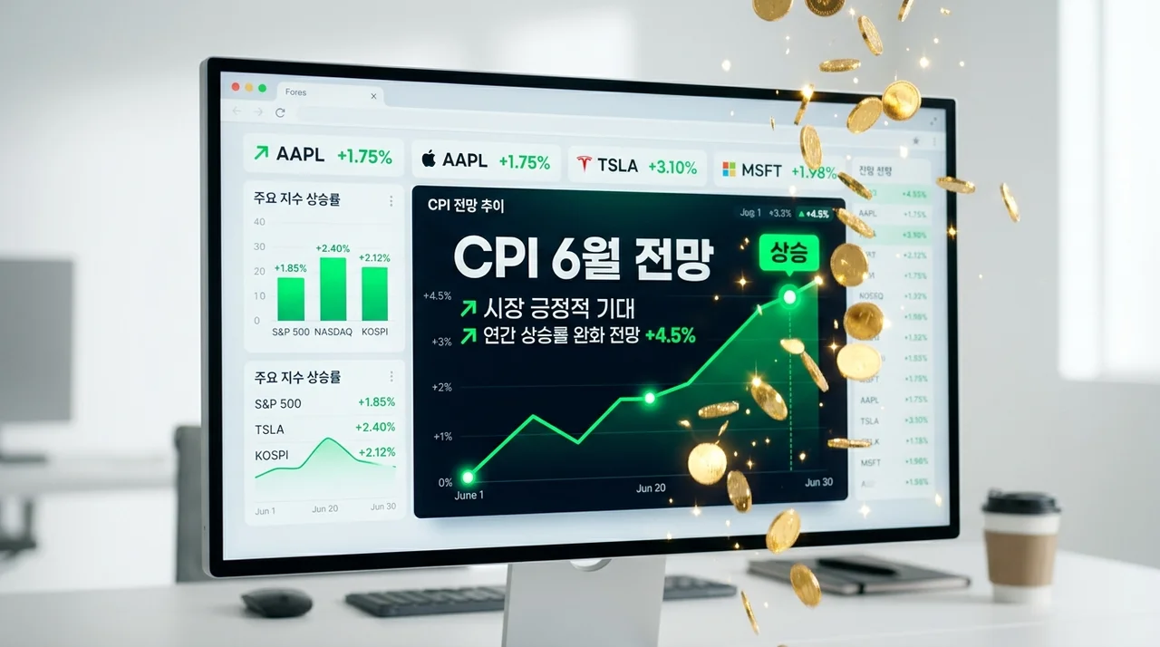 미국 CPI 발표일 6월 일정 및 시장 전망! 금리 인하 변수 총정리