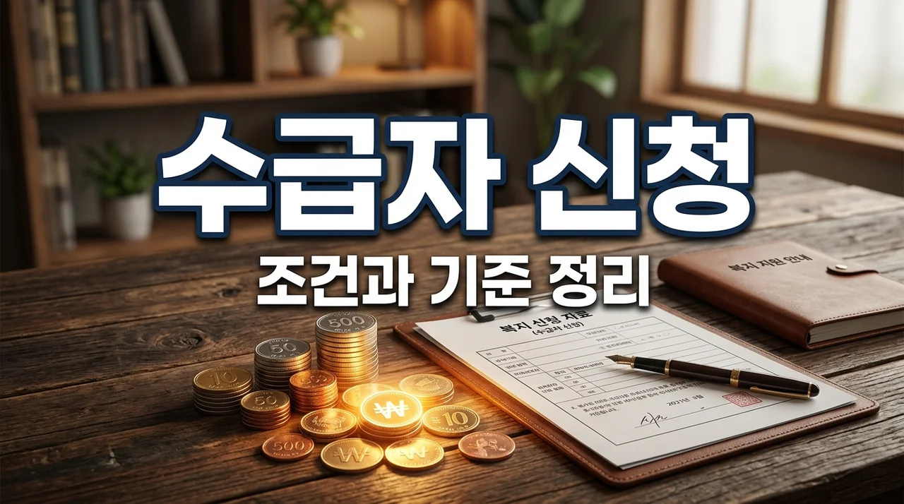 기초생활수급자 신청 조건: 소득인정액과 부양의무자 기준 완벽 정리