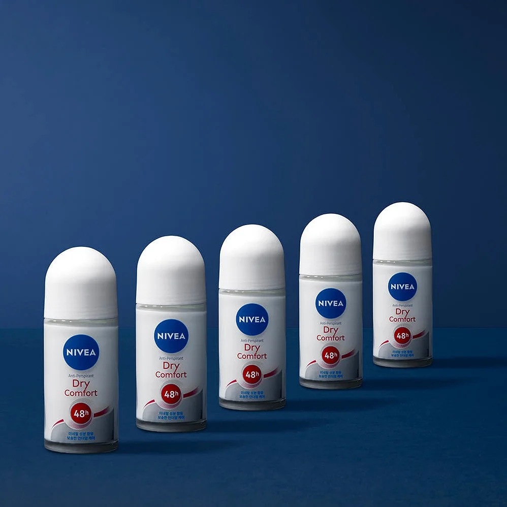 니베아 데오드란트 롤온 드라이 컴포트 50ml, 2개 상세 이미지 3
