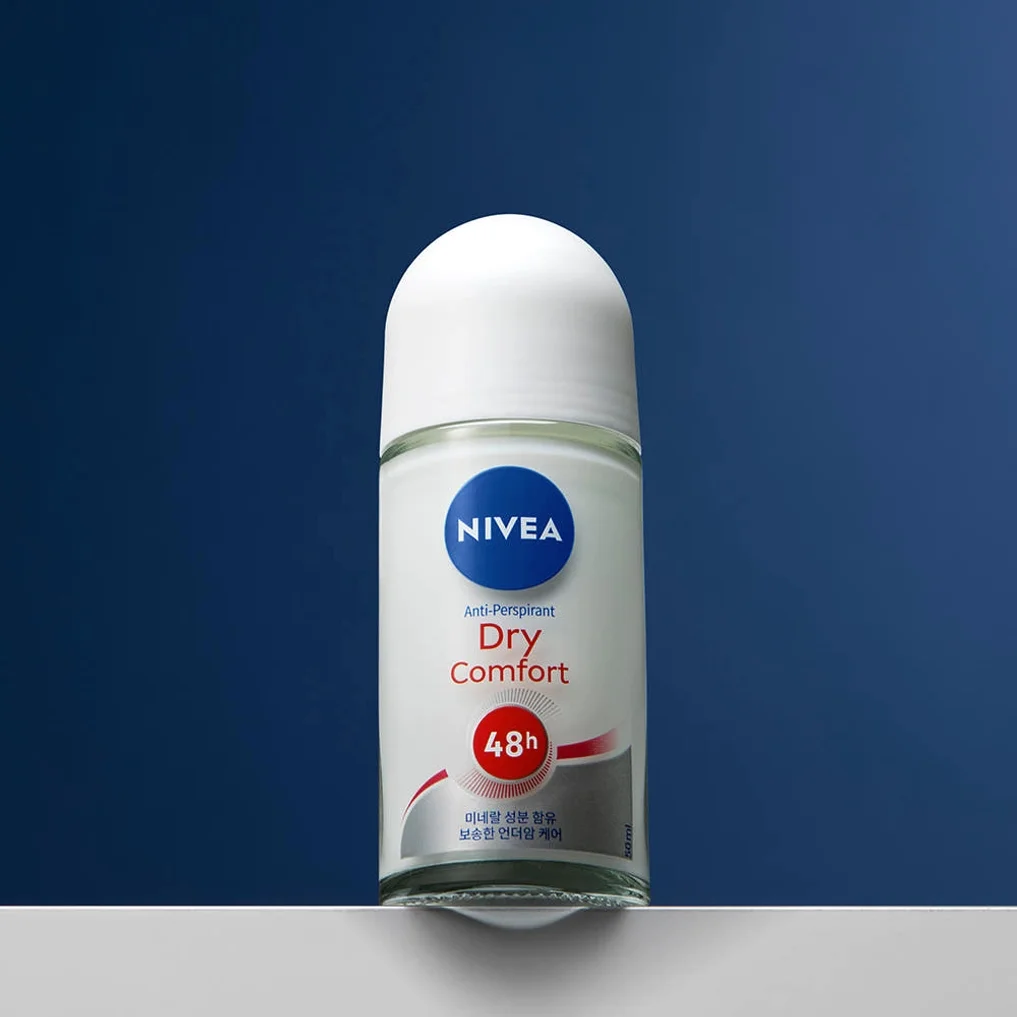 니베아 데오드란트 롤온 드라이 컴포트 50ml, 2개 상세 이미지 4