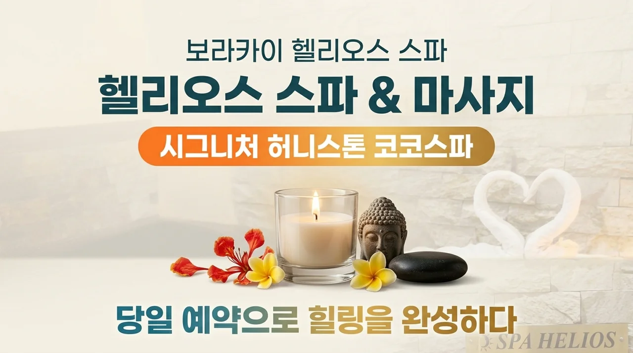 보라카이 마사지 헬리오스스파, 당일 예약으로 힐링 완성하기