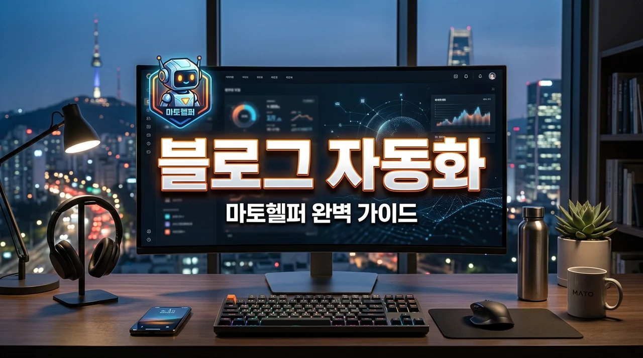 Mato_Helper 사용설명서: 블로그 자동화로 수익 극대화하기