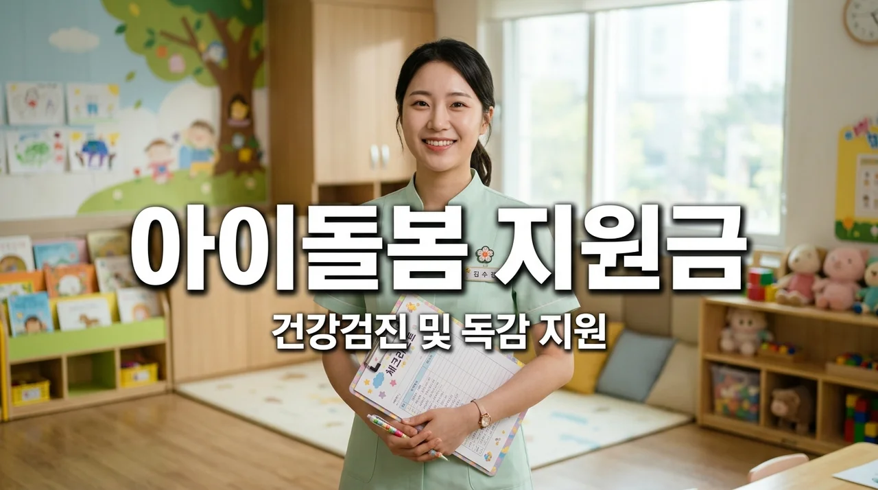정읍시 아이돌보미 건강검진비 신청방법 및 독감 예방접종 3만원 지원금 받기