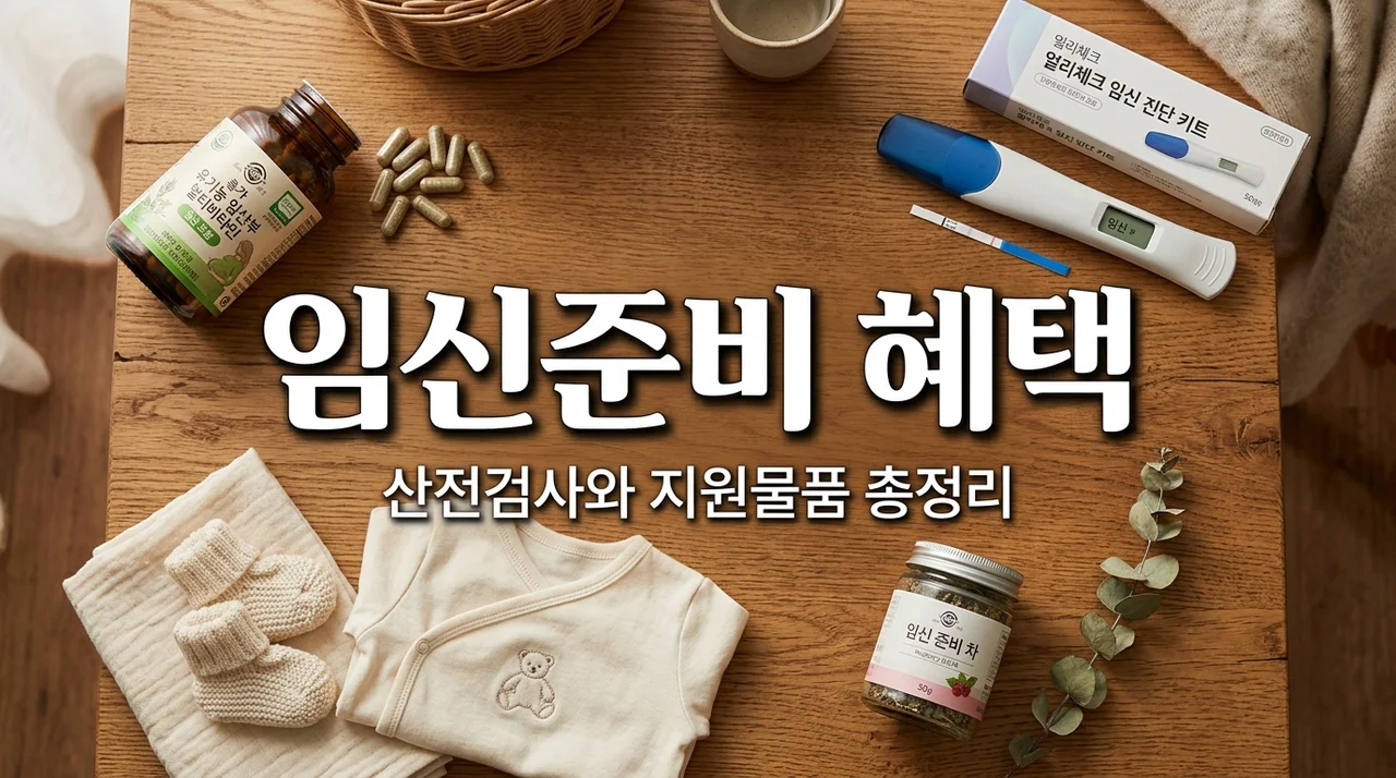 2026 임신 전 산전검사 및 물품 지원 총정리 대상 혜택