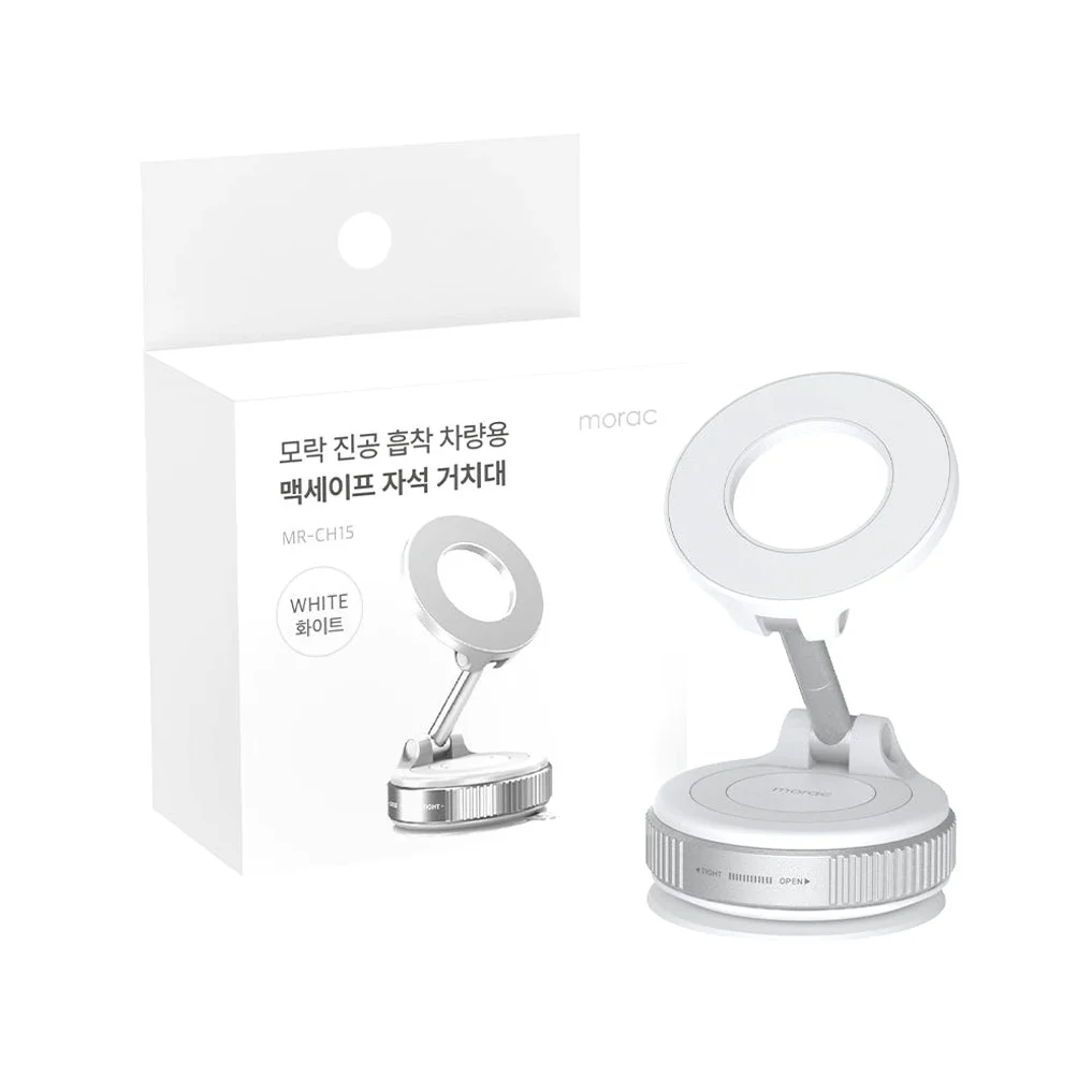 모락 진공흡착 맥세이프 차량용 거치대 접이식 자석 핸드폰 카니발 쏘렌토 테슬라 상세 이미지 5
