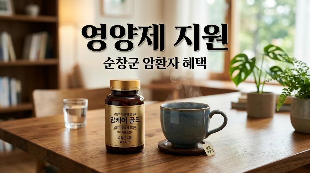 순창군 재가 암환자 영양제 지원 신청방법 및 월 1회 혜택 총정리