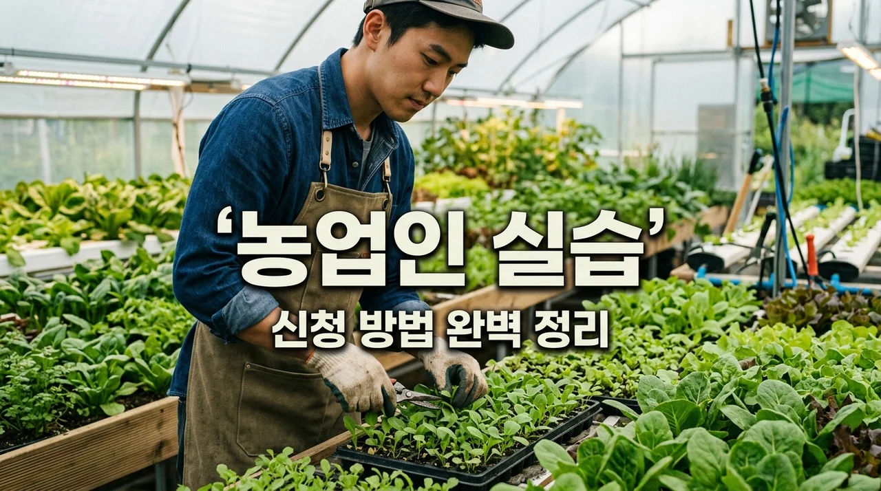 충주 청년 농업인 현장 실습 자격 신청, 읍면 행정복지센터 방문 전 필독