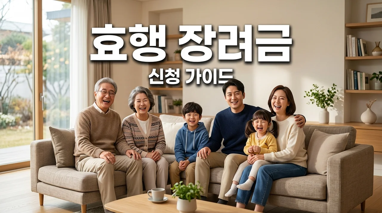2026 원주시 효행 장려금 신청 방법 및 지원 조건 총정리