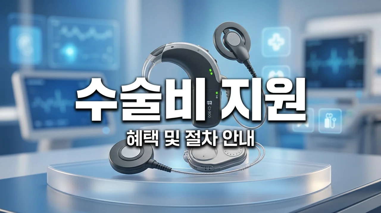 청각장애인 인공 달팽이관 수술비 지원 자격 및 사후 관리 절차 총정리