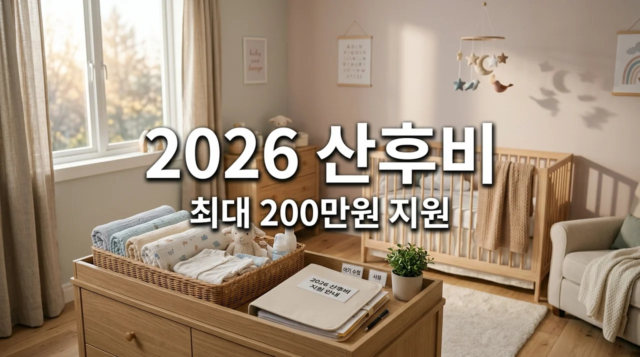 2026 진안 산후조리비 지원 신청 방법: 최대 200만원 혜택 확인