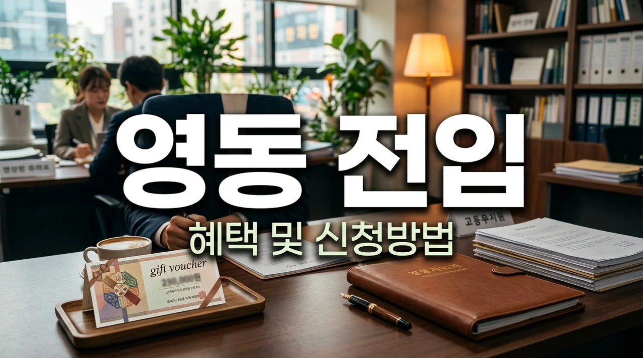 영동 전입 혜택 총정리: 영동사랑상품권 지원 자격 및 신청 서류 안내