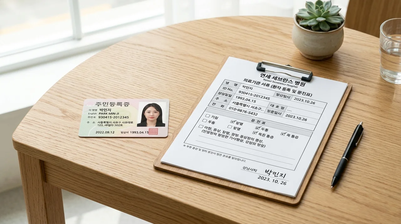 검진 전 필독! 방문 전 체크리스트