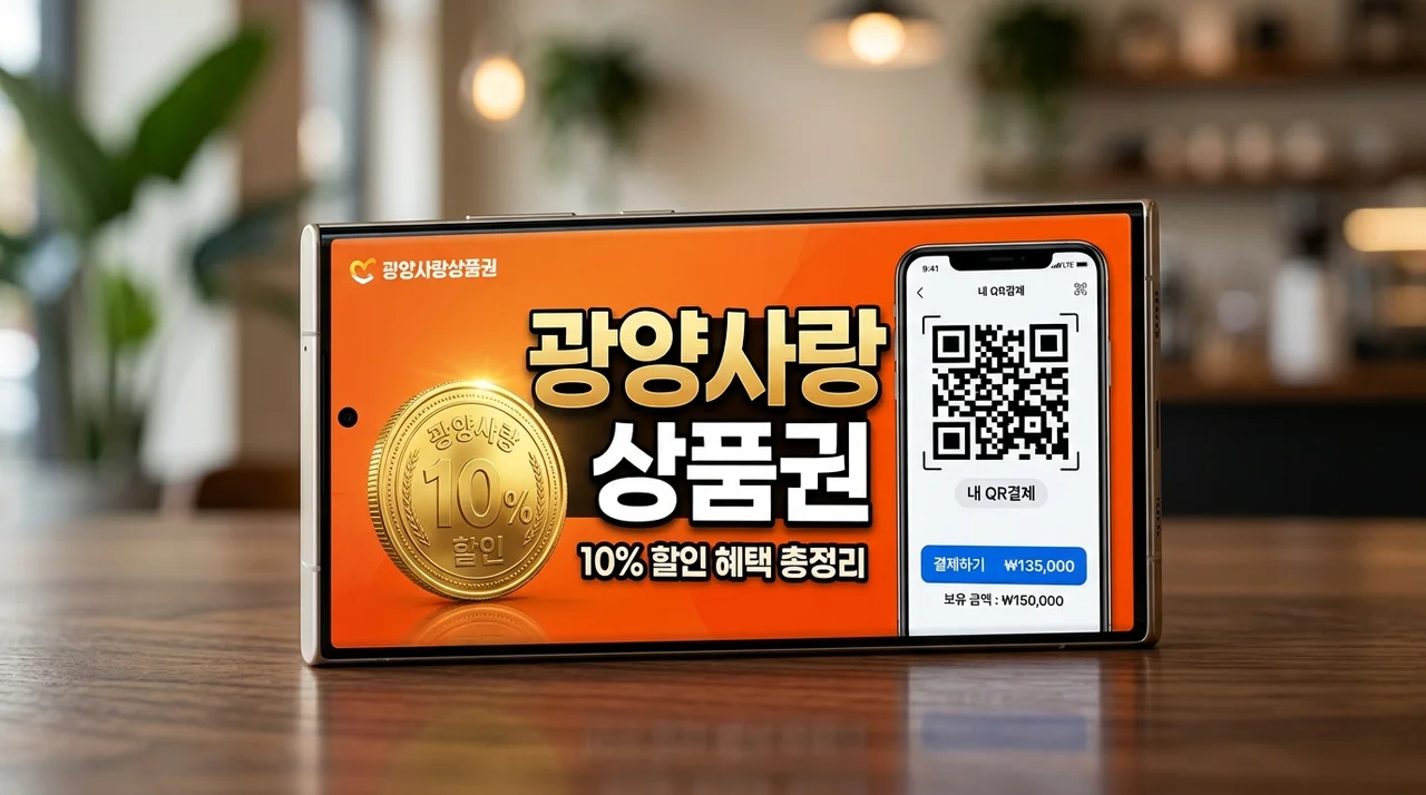 2026 광양사랑상품권 총정리 10% 할인 구매 혜택 가이드