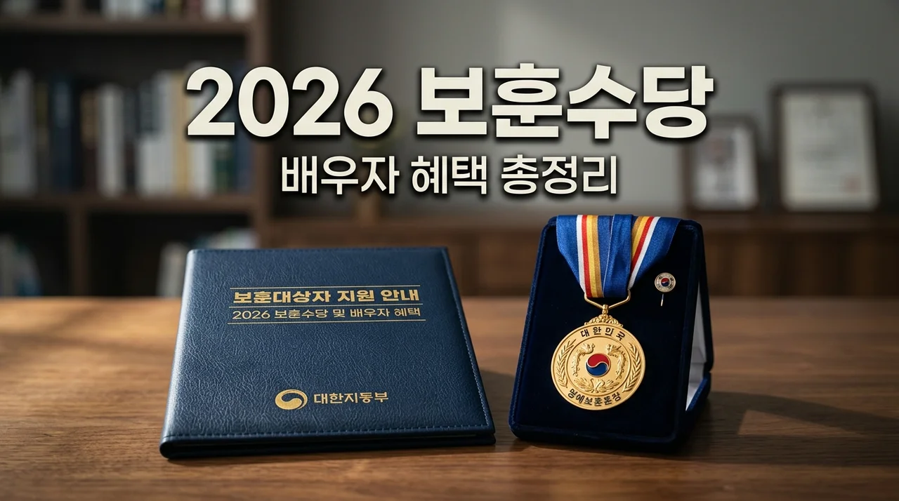 2026 국가유공자 보훈수당 및 배우자 복지수당 신청 가이드