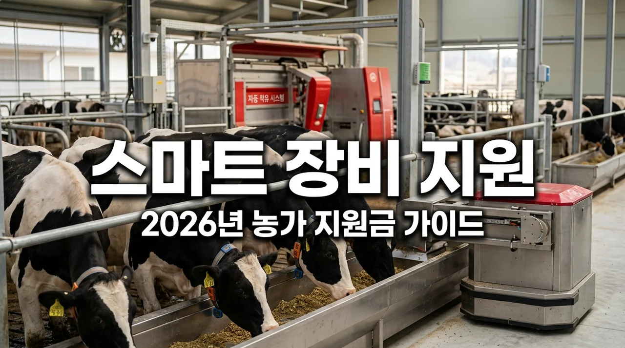 2026 한우 사육농가 스마트 장비 지원 자격 및 신청방법 완벽 정리