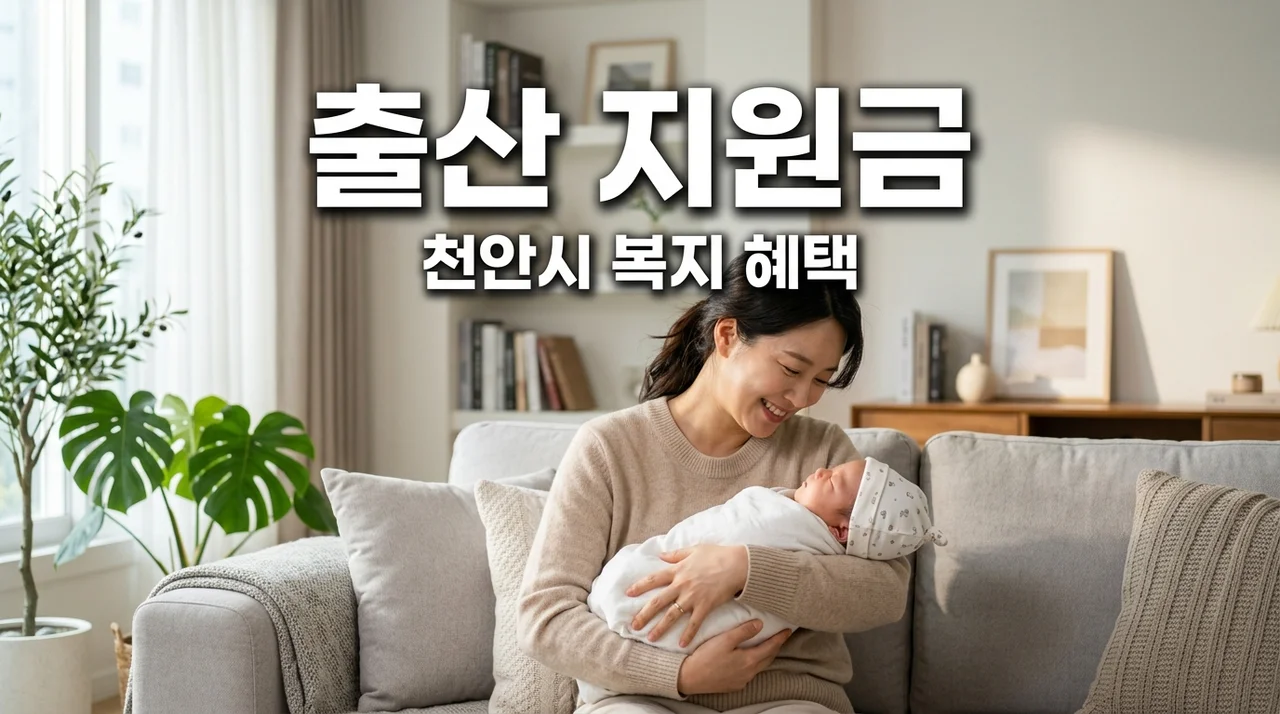 2026 천안 여성 중증 장애인 출산 지원금 신청 방법 완벽 가이드