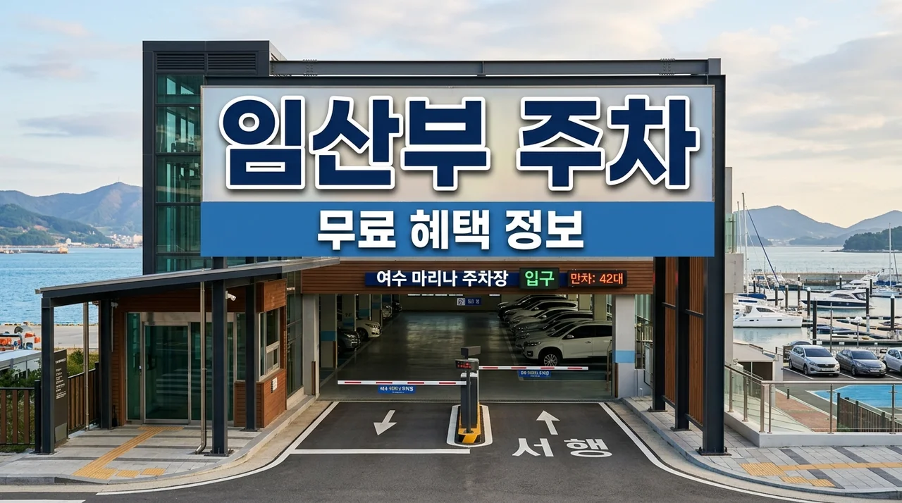 여수시 임산부 공영주차장 무료이용 신청방법 및 주차비 면제 혜택