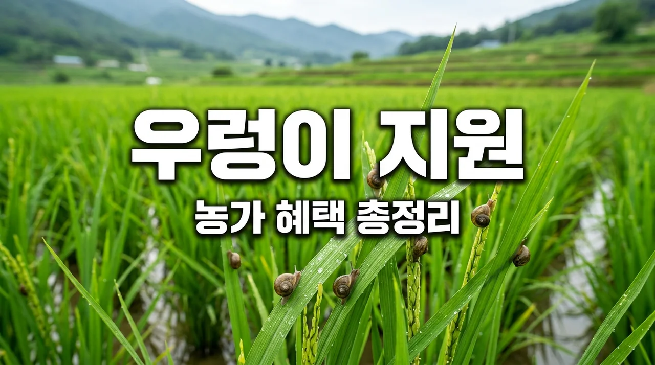 익산시 우렁이 지원 신청방법 및 벼 재배 농가 구입비 혜택 총정리