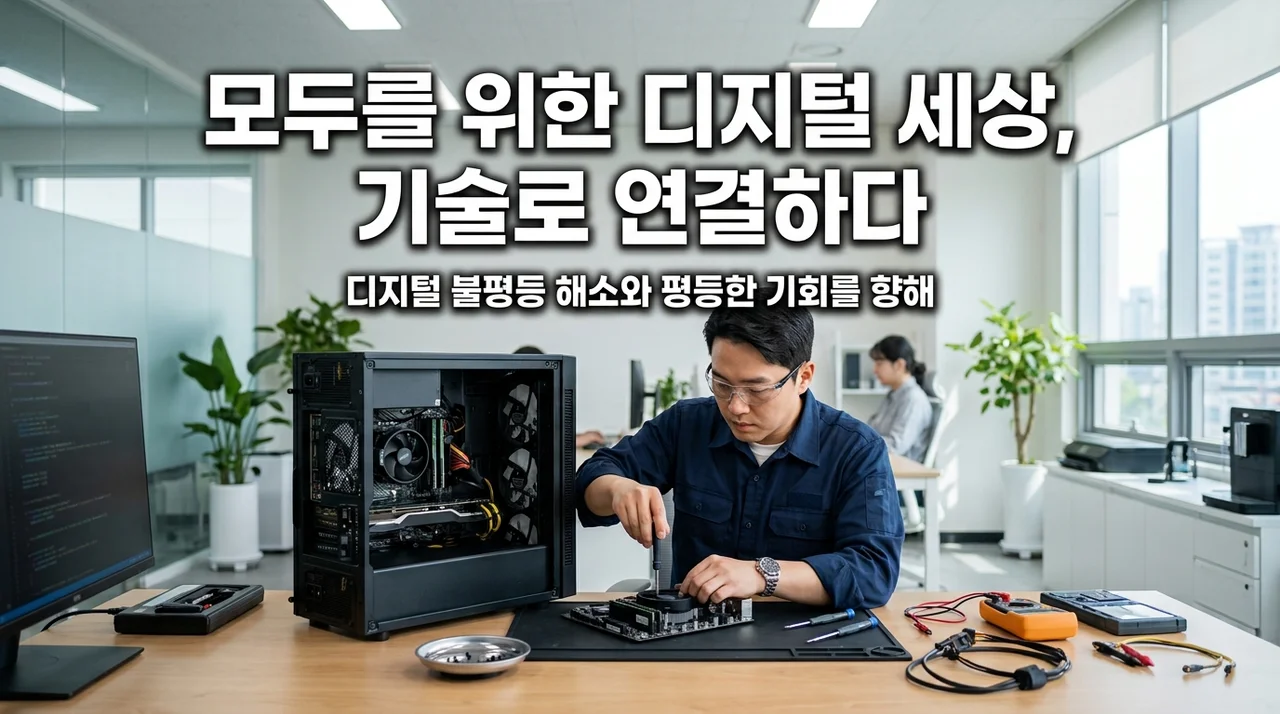 서산 정보화 소외계층 PC 점검 및 스마트정보과 신청 안내