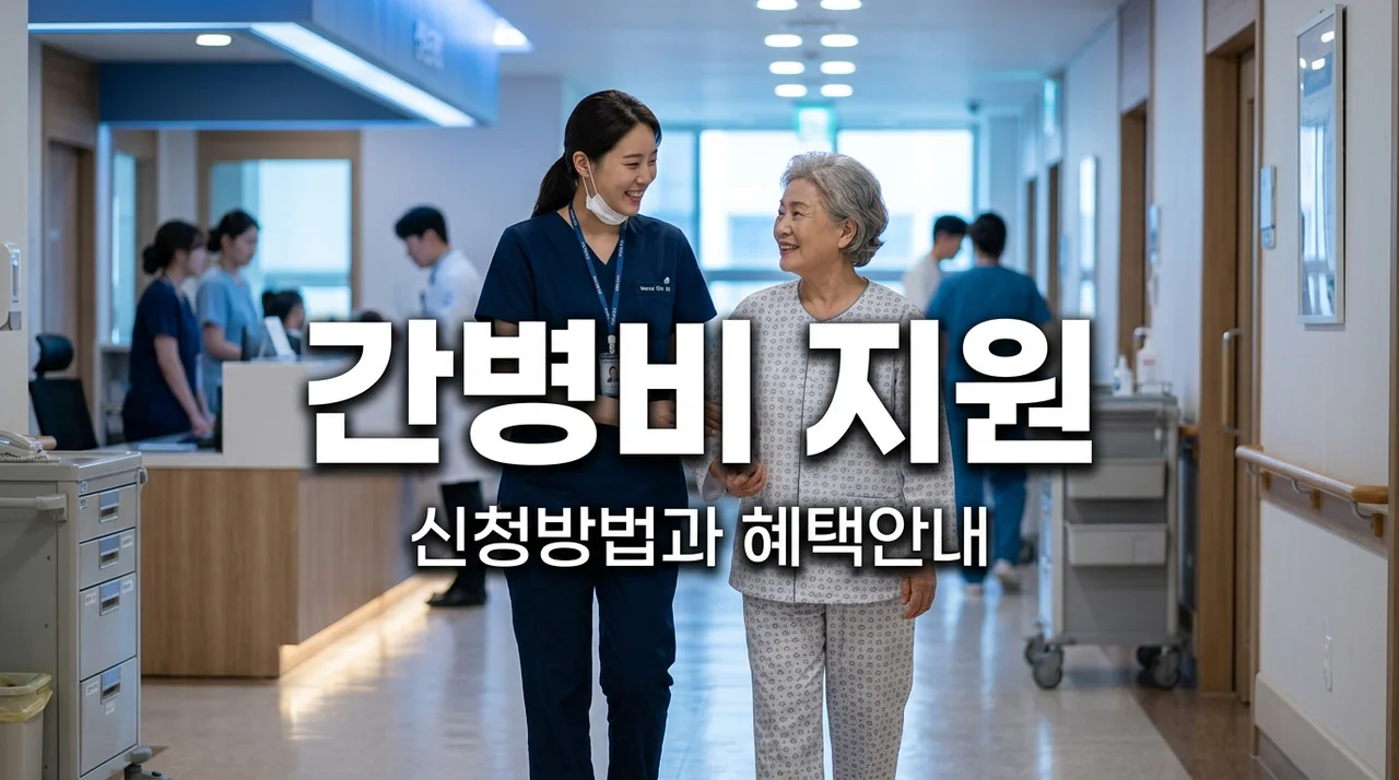 보호자 없는 병실 간병비 지원 신청방법 미래한국병원 혜택 정리