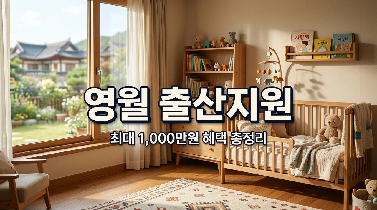 영월군 출산장려금 신청방법 셋째 1000만원 및 입양지원 혜택 완벽 가이드