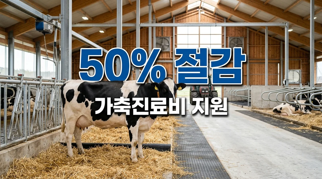 영세 양축농가 가축진료비 지원 신청방법 및 자부담 50% 혜택 안내