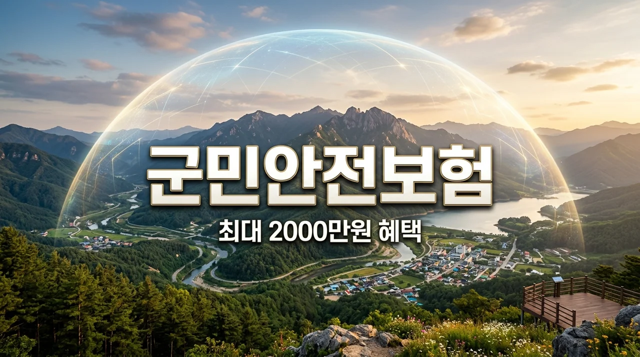 인제군 군민안전보험 신청방법 자동가입 2000만원 혜택 안내