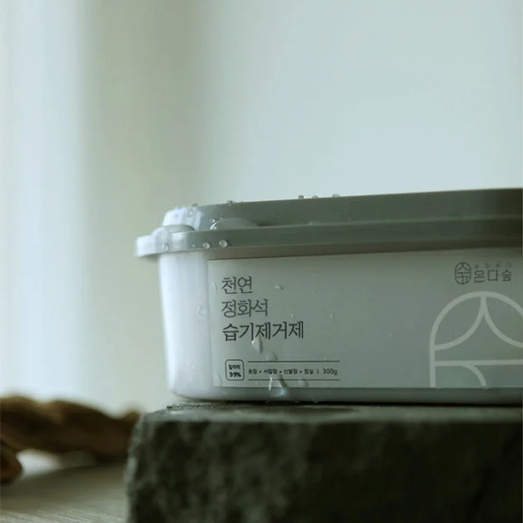 [5개] 온다숲 제습제 반영구 국산100% 천연 습기제거제 옷장 집안 제습 장마철 상세 이미지 7