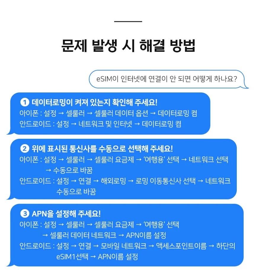 태국이심 eSIM 5G Dtac 7일15GB 방콕 치앙마이 푸켓 무제한 e심 로밍전화 상세 이미지 8