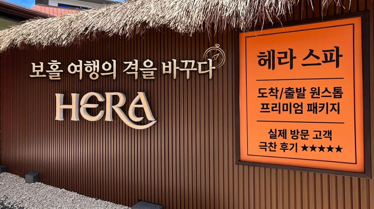 보홀 입국팩 출국팩 헤라스파 이용 후기, 여행의 품격이 달라져요