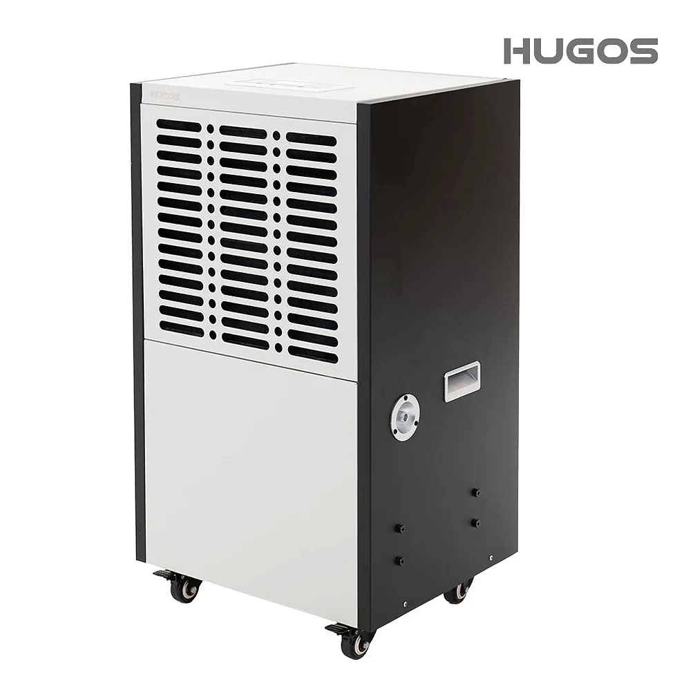 휴고스 산업용 이동식 제습기 100L 고효율 대용량 공업용 업소용 공장 창고 컴팩트형 상세 이미지 2