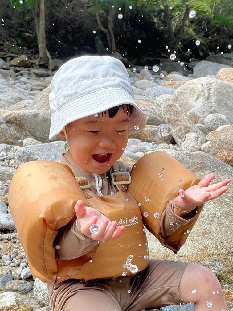 라비베베 모던핏 퍼들점퍼 암링자켓 어린이 아기 구명조끼 상세 이미지 8