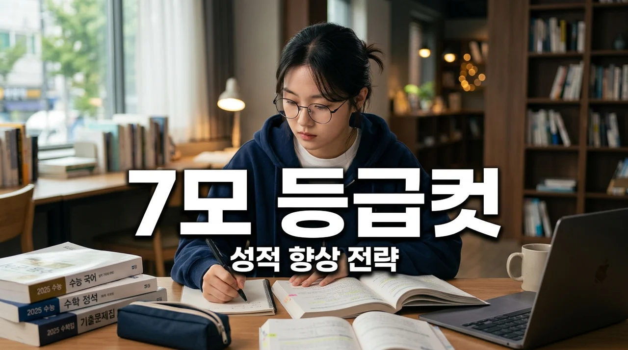 2026 7모 등급컷 확인 및 성적 분석 활용 가이드