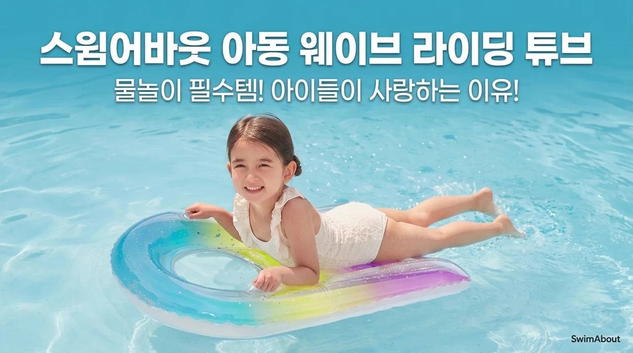 스윔어바웃 어린이 파도타기 튜브, 물놀이 필수템인 이유
