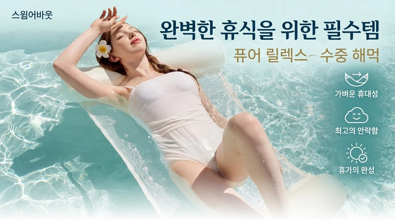 스윔어바웃 퓨어 릴렉스 워터해먹, 휴가철 물놀이 필수템인 이유