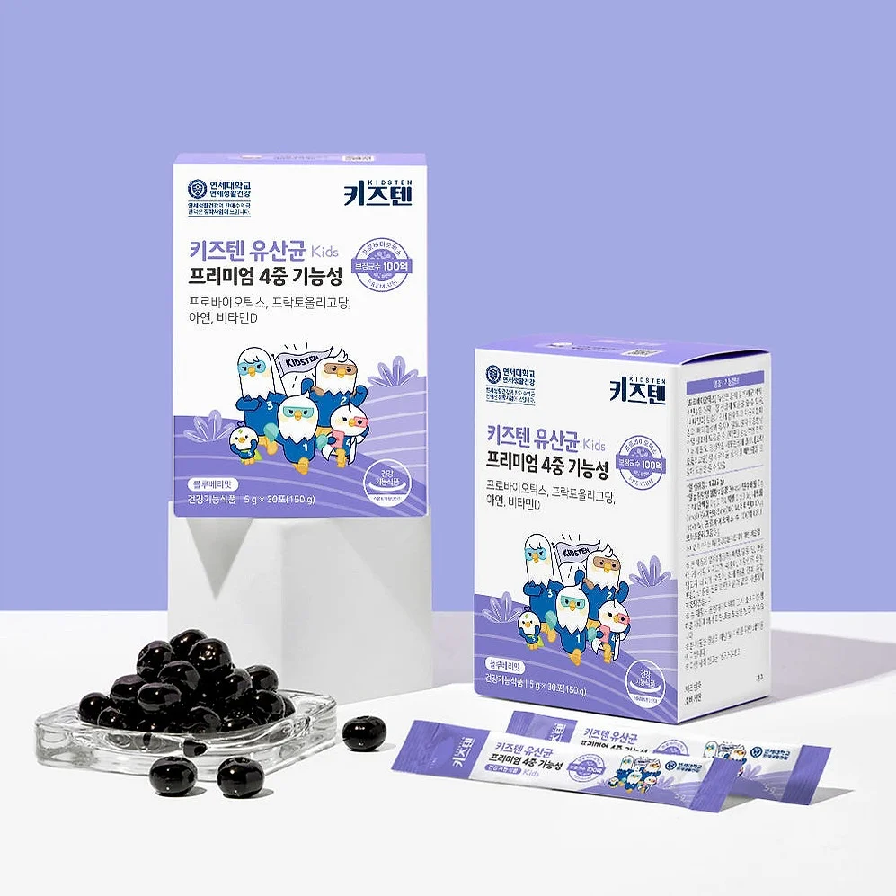 연세 키즈텐 유산균 100억 프로바이오틱스 어린이 유아 초등학생 유산균 30포, 4개 [원산지:상세설명에 표시] 상세 이미지 1