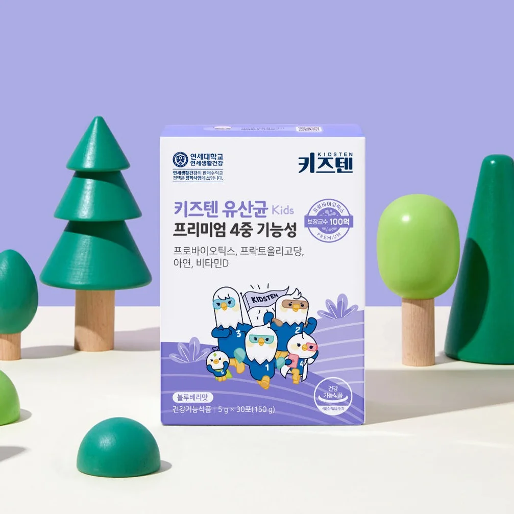 연세 키즈텐 유산균 100억 프로바이오틱스 어린이 유아 초등학생 유산균 30포, 2개 [원산지:상세설명에 표시] 상세 이미지 1
