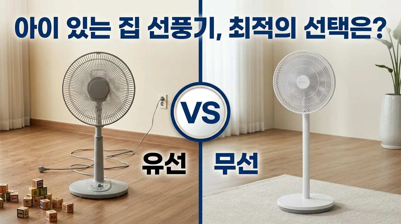 스테나 무선 선풍기 퓨어팬 플러스, 아이 있는 집 필수템인 이유