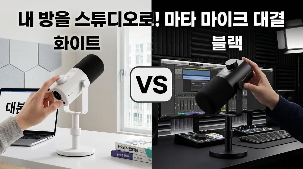 마타스튜디오 C300 마이크, 내 방을 스튜디오로 바꾸는 마법