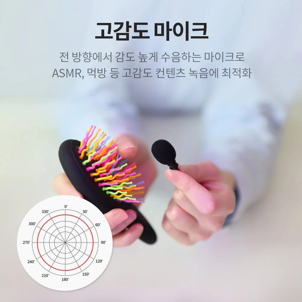 마타스튜디오C1/유튜브 유튜버 방송용 녹음용 브이로그ASMR 스마트폰 핀 마이크 2m단품 상세 이미지 3