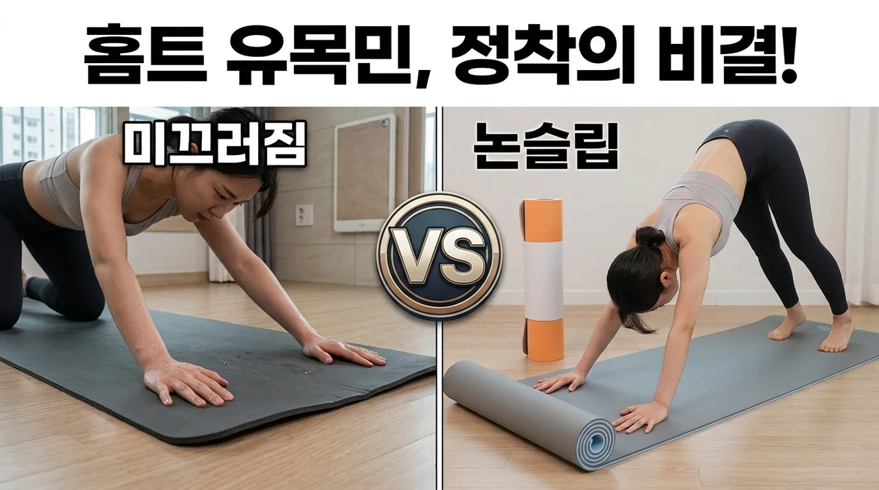 모아클래스 TPE 요가매트, 홈트 유목민이 정착한 이유